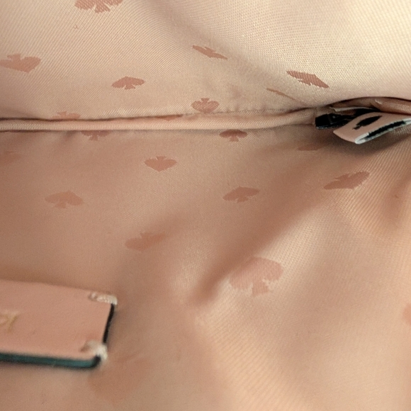 Kate Spade Floral Bulldog Pup Cherrywood Zip Crossbody Novelty Retired NWOT - Picture 13 of 13